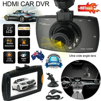 G30L Automobilių DVR Brūkšnys Cam aukštos kokybės Automobilių Kamera, Diktofonas, G-sensorius infraraudonųjų SPINDULIŲ Naktinio Matymo Full HD Hotsale Auto Accessaries High definition 29710