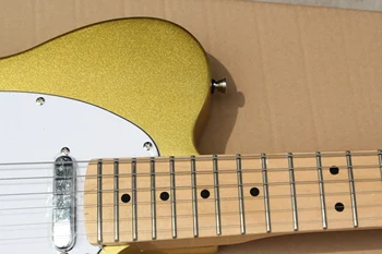 Gamyklos didmeninė, klasikinis TL6 styginiai elektrinė gitara, aukso kūno, nemokamas pristatymas, multi - color BIURAS