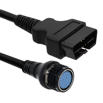 Geros kokybės SD Prisijungti Kompaktiškas 4 Pagrindinės bandymų Kabelis OBD II 16PIN už MB Star SD C4 automobilių diagnostikos įrankis, kabelio adapteris 17088