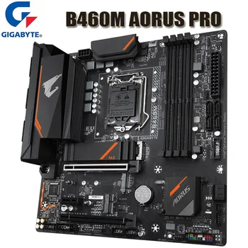 Gigabaitas B460M AORUS PRO Motininę LGA 1200 10 Generatio Core/Pentium/Celeron DDR4 128GB Darbalaukio GA B460 Plokštės PCI-E 3.0 157588