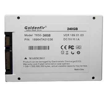 Goldenfir žemiausia kaina SSD 240GB 120 GB kietojo kietasis diskas diskas 128GB 256 GB diskas SSD disko 240g 67133