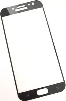 Grūdintas apsauginis stiklas Samsung Galaxy J7 2017 j730 su juodu rėmu visą klijai