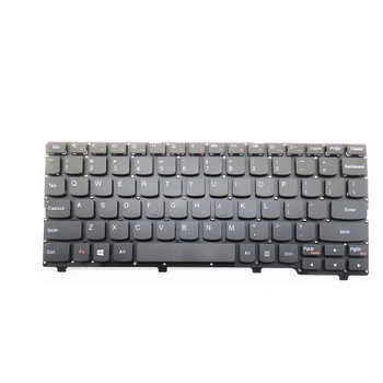 GZEELE Naujas JAV anglų klaviatūra Lenovo ideapad 100S 100S-11IBY MUMS nešiojamojo kompiuterio klaviatūra juoda/balta 4895