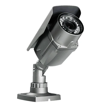 Hikvision Suderinama 8MP 4K IP Kameros Zoom 4x Varifocal Lens Lauko H. 265 Onvif Metalo Kulka VAIZDO 4MP POE Stebėjimo Kamerą
