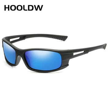 HOOLDW 2020 Naujas Poliarizuoti Akiniai nuo saulės Prekės ženklo Dizainas, Vintage Akiniai Lauko Sporto Žvejybos Vairavimo Saulės akiniai UV400 Akiniai Akiniai