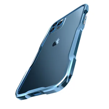 IPhone 12 / 12 Pro Luphie Originalus Metalo Bumper iPhone 12 mini /12 Pro Max Atveju, Aliuminio Rėmo Apsaugine danga 