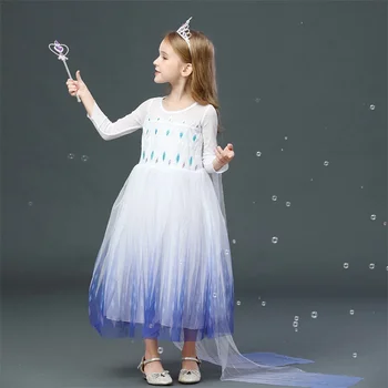 Išgalvotas Naujas Princesė Dress Mergina Dress Helovinas, Kalėdos, Cosplay Kostiumų Vaikų Šou Suknelė Mergina Suknelės 6725