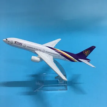 JASON TUTU 16cm Plokštumos Modelio Lėktuvo Modelį, Taju,,,, Boeing 777 Orlaiviai Modelis Diecast Metal Lėktuvų 1:400 Plokštumos Žaislą Dovanų 125869