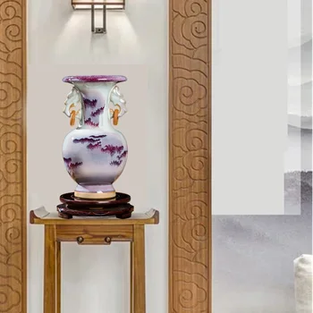 Jingdezhen keramikos amatai vestuvių dovanos TV spintelė papuošalų kūrybos papuošalus Keramikos vaza gėlių