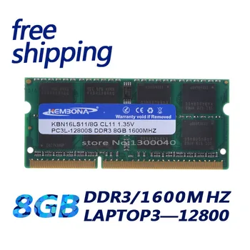 KEMBONA kompiuteris, Nešiojamas Atminties DDR3L DDR3 8GB 1 600mhz PC3-12800 1.35 V KBN16LS11/8 Non-ECC CL11 SODIMM Intel Atminties Ram