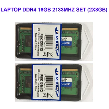 Kembona NEŠIOJAMAS DDR4 16GB KIT(2X8GB) RAM Atmintis 2133mhz 2666mhz Memoria 260-pin SODIMM RAM Stick nemokamas pristatymas 4689