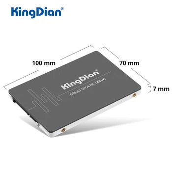 KingDian 240GB 480GB SSD 120gb Vidinio Kietojo Disko Kietąjį Diską SATA III SATA 3 Nešiojamojo KOMPIUTERIO 51125