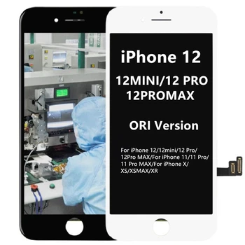 LCD iPhone 12/12 mini/Pro 12/12 ProMAX ekranas Ori kokybės Pakeitimo su Jutiklinio Ekrano 