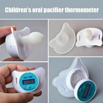 LCD Skaitmeninis Garso Termometras Vaikų Elektroninis Termometras / Termometras Žindukas Termometras
