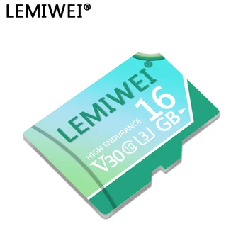 LEMIWEI Atminties Kortele 128 GB 64GB V30 Didelės Spartos 10 Klasė U3 TF Flash Kortelė 32 GB 16GB Tablet PC, Smartphone
