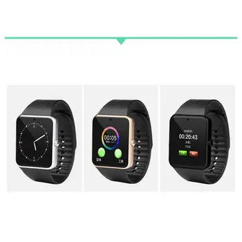 Lengvas Gt08 Smart Watch Suaugusiųjų Nešiojami Bluetooth Kortelių Telefoną Žiūrėti 11846