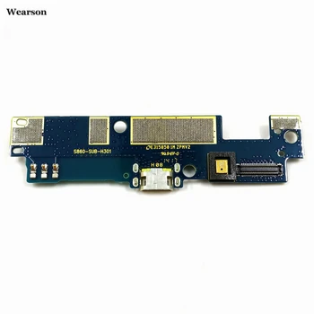 Lenovo S860 USB Valdybos Įkroviklio Įkrovimo lizdas Doko Jungtis Su Mikrofonu Išbandytas Aukštos Kokybės 10764