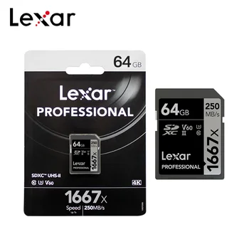 Lexar Originalus 128 GB SD Kortele 256 GB 