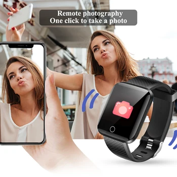 LIGE Sporto Smart Watch Moterų IP67 atsparus Vandeniui Fitneso Apyrankę Tracker Pedometer širdies ritmo Monitorius smartwatch 