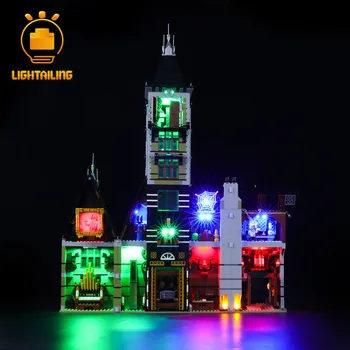LIGHTAILING LED Šviesos Rinkinys 10273 Kūrėjas Haunted House, Žaislai, Statyba Blokai Apšvietimas Nustatyti Tik