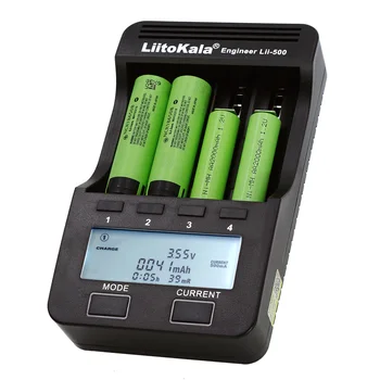 Liitokala Lii-500 S1, S2 Lii-PD4 LCD Baterijos Kroviklis, 3.7 V 18650 20700B 20700 10440 14500 26650 AA Ličio Baterijos NiMH
