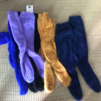 LOVELYDONKEY Moterų megzti kojines Žiemos kojinių mink kašmyras kojinės nemokamas pristatymas M1042
