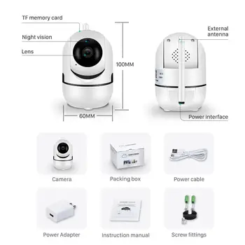 LSmart 1080P Belaidės IP Kameros WiFi Intelligent Auto Stebėjimo YCC365 Plius Namų Apsaugos Stebėjimo Kameros 165905