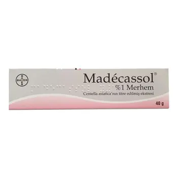 Madecassol Grietinėlės 1% 40 GR (3pcs) - Naudojamas Gydyti, Randų Traumų, Nudegimų, Spuogų, Raukšlių
