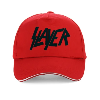 Mados Prekės ženklo Spausdinimas Slayer Sunkiųjų Metalų Thrash Roko Grupė Beisbolo kepuraitę Vasaros reguliuojamas Metalo Grupė skrybėlės Unisex snapback skrybėlę 20476