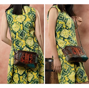 MAHEU Unikalaus Dizaino, natūralios Odos Sankabos Krepšys Su Peties Dirželis Populiarus Dizaineris Ponios Pečių Maišą Crossbody Sling Bag Krepšį
