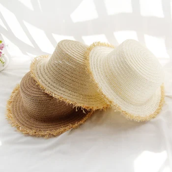MATTYDOLIE Didmeninė saulės, skrybėlę, moteris vasarą veidrodėliai saulės jaunimo lauko kelionių šiaudų skrybėlę skydelis flat top paplūdimio skrybėlę 21337