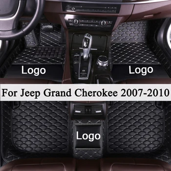 MIDOON Automobilio grindų kilimėliai Jeep Grand Cherokee 2007 2008 2009 2010 Custom auto pėdų Pagalvėlės 86047