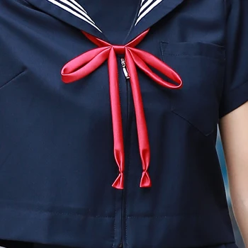 Mielas, Patogus Japonų Mokyklos Mergaičių JK Vienodas peteliškę Studentų Pasirengimo kaklaraištis Plonas String Lolita Necktie Spalvinga Cosplay