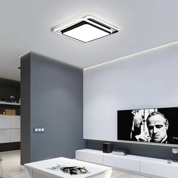 Modernūs Šviestuvai, LED Lempos Gyvenimo Kambario, Miegamasis, Studijų Kambaryje Balta juoda spalvos, paviršiaus sumontuoti Šviestuvai deco AC85-265V 32725