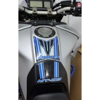 Motociklo Bakas trinkelėmis Aukštos Kokybės lipdukai ir etiketes 3D Bakas Padas yYamaha MT09 Bandomųjų 2013 MT-09 BANDOMŲJŲ 131951