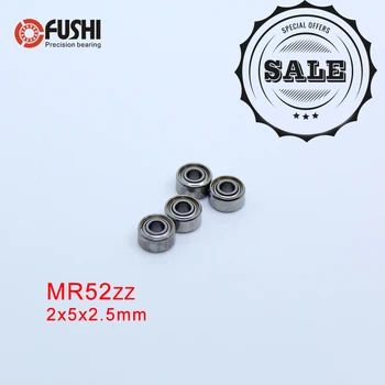 MR52ZZ Guolis ABEC-1 ( 10 VNT.) 2*5*2.5 mm, Miniatiūriniai MR52 ZZ Rutuliniai Guoliai