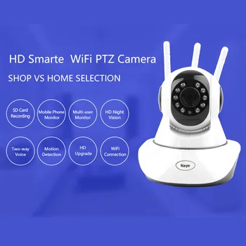 N_eye IP Kamera, wifi 1080P Patalpų Home Security Belaidė Kamera Su Naktinio Matymo Profesinės Pasukimo Kamera Namų
