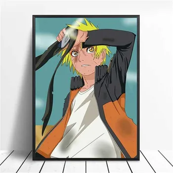 Naruto Plakatas Klasikinis Anime Drobės Tapybos Plakatai Ir Spausdina Sienos Nuotraukas Kambarį Animacinių Filmų Apdailos Namų Dekoro 2456