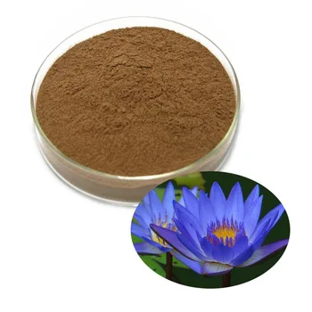 Natūralus organinis Mėlyna lotoso ekstraktas, Vandens lelijos, Ramina ir antioksidantas, anti-senėjimo 100/500/1000g 105092