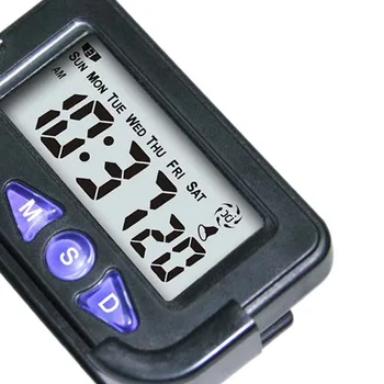 Naujai Kišenės Dydžio Skaitmeninių Elektroninių Kelionės Žadintuvas Automobilių Elektroninis Chronometras TE889