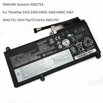 NAUJAS 45N1754 Baterija Lenovo ThinkPad E450 E450C E455 E460 E460C E465 45N1755 45N1756 45N1757 45N1752 TP00067A TP00067C