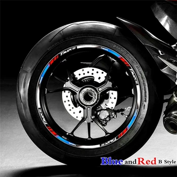 Naujas Atspindintis Vandeniui Lipdukas, skirtas Yamaha TMAX530 Modifikuotų Dekoruoti Rato Stebulė Žiedas Plieno Motociklo Žiedas