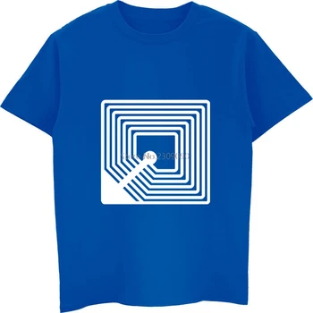 Naujoji Rfid Marškinėliai Vyrams, Atsitiktinis Medvilnės Vasaros trumpomis Rankovėmis Radijo dažnio Identifikavimo T-shirt Cool Tees Viršūnes Harajuku Streetwear
