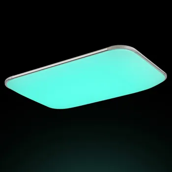 NAUJOS, Modernios LED Lubų Šviesos 2.4 G RF Nuotolinio Grupės Kontroliuojamų Pritemdomi Spalva Keičiasi Lempa Svetainės, Miegamojo AC90-265v