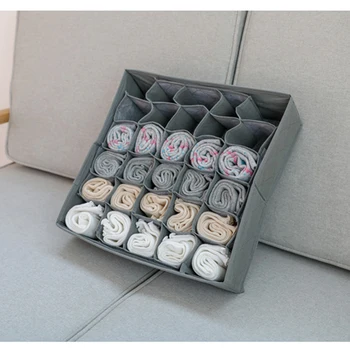 Neaustinis talpinimo saugoti kojines, apatiniai, liemenėlė, susieti atskirą stalčių spinta saugojimo krepšys 30 tinklelis nuimamas organizatorius-66827