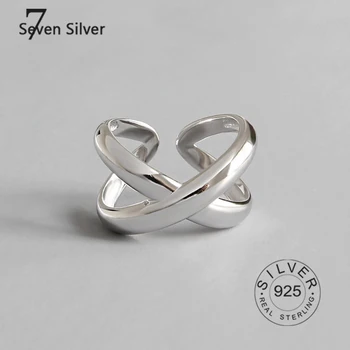 Nekilnojamojo 925 sterlingas sidabro piršto žiedai, moterų, įvairių Madinga fine Jewelry Didelio Aukščio Antikvariniai Žiedai Anillos 5770