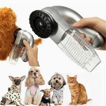 Nešiojamieji Elektriniai Pet Čiulpti Kačių Ir Šunų Masažas Valymo Dulkių Siurblys Pet Plaukų Stick Plaukų Šepetys 