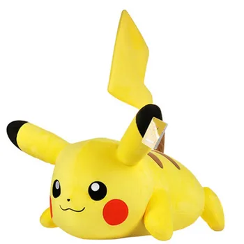 Originali 20cm Pokemon Pliušiniai Žaislai Anime Duomenys Pikachu Psyduck Squirtle Charmander Bulbasaur Animacinių filmų Pliušinis Lėlės Vaikams Dovanos 75731
