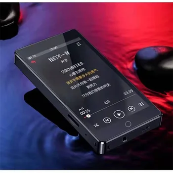 Originalus RUIZU H1 MP4 Grotuvas Bluetooth5.0 su 4 colių Visiškai Jutiklinį Ekraną įmontuotą Garsiakalbį Paramos FM Radijo Įrašymas E-knyga