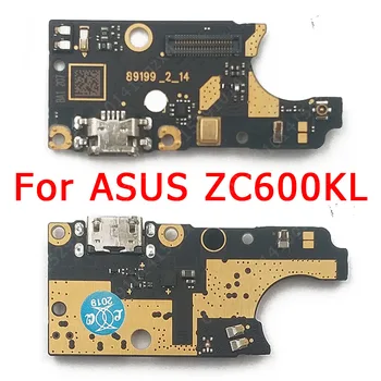 Originalus USB Mokestis Valdybos ASUS ZenFone 5 Lite ZC600KL Įkrovimo lizdas PCB Doko Jungtis, Flex Kabelis Pakeitimo Atsarginės Dalys 170630